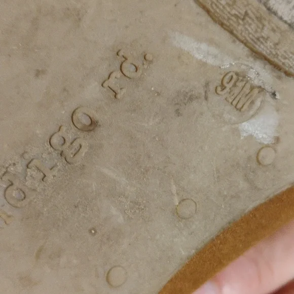 Indigo Brown Ankle Boots with Floral Embroidery - Picture 6 of 9